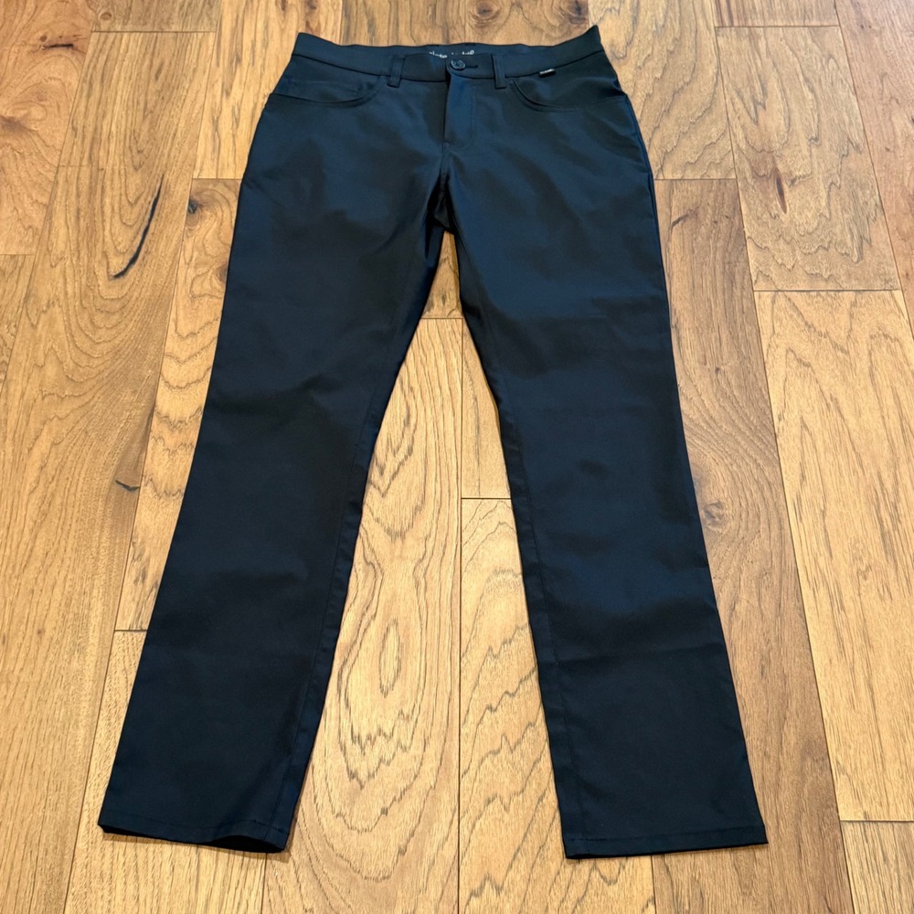 TravisMathew Open To Buy Black Performance Golf Pants Mens‎ 30/32